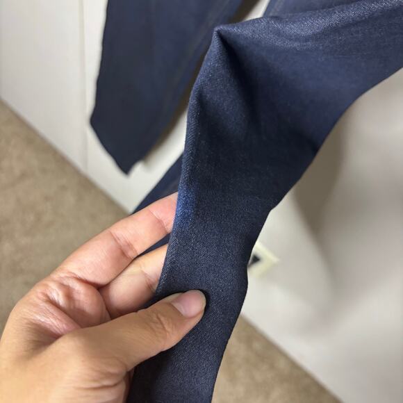 Velez Dark Wash No Distress Mom Jeans High Rise Women's Size 14 - Picture 2 of 12